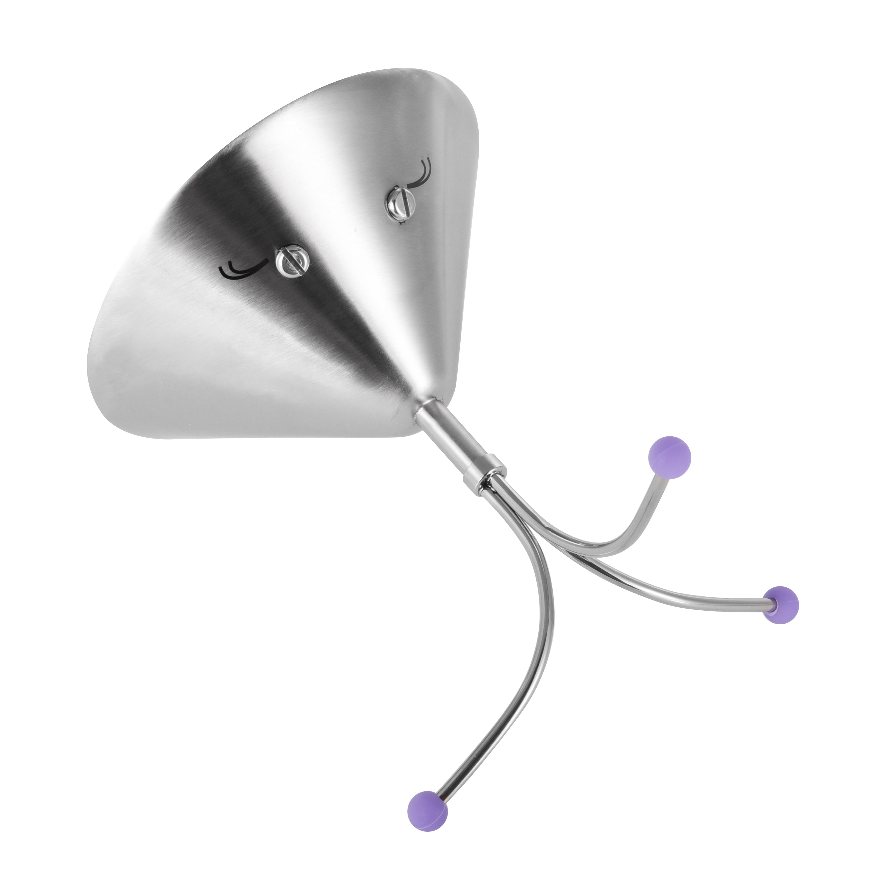 MiMi stainless steel martini glass with detachable legs