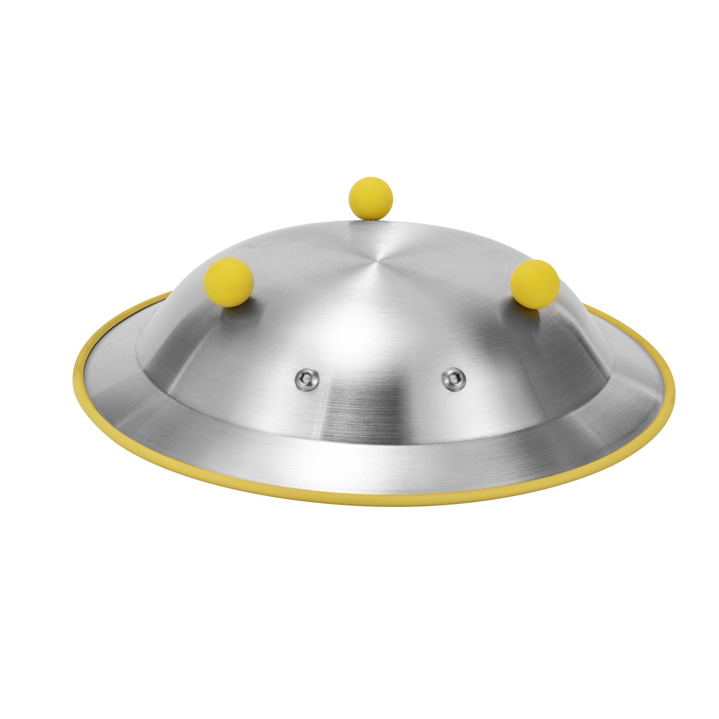 Detail of Tata’s stainless steel finish and characterful shape. Design by PalForm
